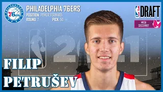 2021 NBA DRAFT: Filip Petrušev [Philadelphia 76ers] ᴴᴰ