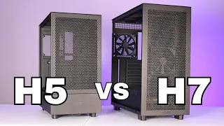 NZXT FLOW cases: H5 vs H7 - Which one is better for you?