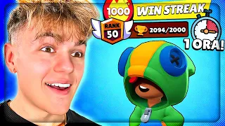 Gioco 1 ORA in RANKED con LEON su BRAWL STARS e ARRIVO...