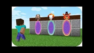 NO ELIJAS EL PORTAL EQUIVOCADO ¿QUE PORTAL CREEPYPASTA ELEGIRÍA EL NOOB? MINECRAFT TROLL