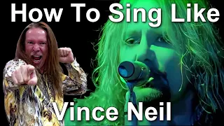 How To Sing Like Vince Neil - Mötley Crüe - Ken Tamplin Vocal Academy