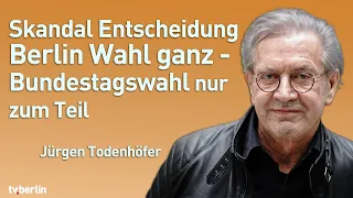 Skandal Entscheidung Berlin Wahl ganz - Bundestagswahl nur Teilwiederholung