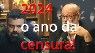 PONDÉ Adverte: 2024, o Ano da Censura - Refletindo sobre Previsões Filosóficas - Flow #309