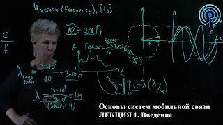 Лекция 1. Введение в мобильные системы связи. Радиосигналы. Эволюция мобильных сетей