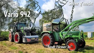 Kampf der Giganten 💥| FENDT Vario 942 | Grabenfräse 6  Tonnen | Kabelpflug