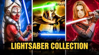 EVERY SINGLE Lightsaber in General Grievous' Collection!