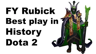 FY Best Rubick Game in History of Dota 2