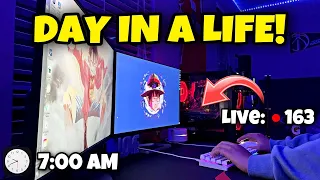 The Day In A Life Of A 16 Year Old Streamer!