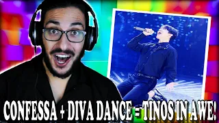 HE ALWAYS LEAVES ME WITH MOUTH OPEN! Dimash - Confessa and Diva Dance reaction