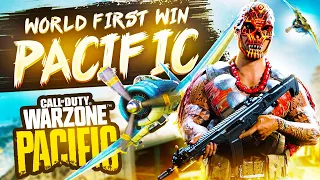 The NEW WARZONE PACIFIC MAP is HERE! - World First Caldera Victory & Full Season 1 Battlepass