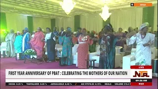 First Anniversay of President Tinubu: First Lady Celebrates Mothers of the Nation | NTA