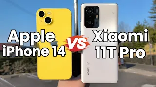 Apple iPhone 14 vs Xiaomi 11T Pro Camera Comparison 4K Video and Photo