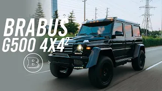THE BRABUS G WAGON 4x4²| BLACKED OUT $350K MONSTER