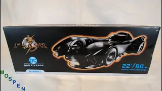 (ASMR) McFarlane Toys: Flash (2023) Batmobile Unboxing!