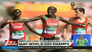 IAAF World U20 champs: Zakayo wins 5,000m to take Kenya’s tally to 5 golds