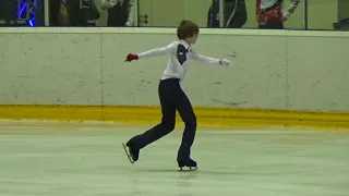 CDP 2018   Junior Men SP Daniel MRAZEK