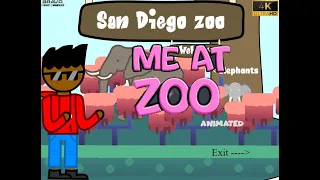 Me at the Zoo Animated | 4K 60FPS | jawed