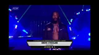 Swerve Strickland AEW Dynamite Entrance— October 12 2022