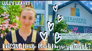 MASSIVE HOUSE PLANT NURSERY TOUR | 1000+ HOUSE PLANTS