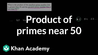 17 Product of primes near 50