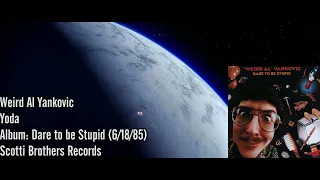 YODA MUSIC VIDEO by Weird Al Yankovic w/Lyrics & YODA DANCING! (STARWARS)