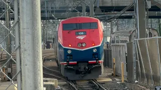 New Haven line: Afternoon to sunset in Stamford & New Haven