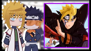 Team Minato Reacts to Boruto || Gacha Club