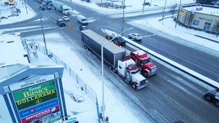 FREEDOM CONVOY 2022 Windsor Ontario Canada