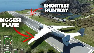 Can Antonov AN-225 Take off from Saba Airport?