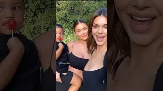 Kendall Jenner With Stormi 😍❤️ Kylie Daughter #trending