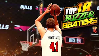 TOP 10 Buzzer Beaters & GAME SAVING Plays Of The Week #19 - NBA 2K22