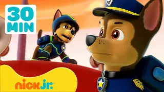 PAW Patrol | ¡Los mejores rescates animales de Chase! | 30 Minutos | Nick Jr. en Español