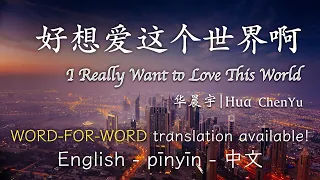 I Really Want to Love This World - Hua ChenYu || 好想爱这个世界啊 - 华晨宇 (English/Pinyin/中文)