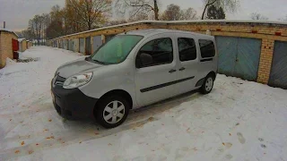 Renault Kangoo MAXI обзор, плюсы и минусы, год владения автомобилем.