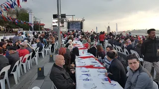 Üsküdar Belediyesi 50.000 Kişilik  Sahil İftarı 17 Nisan 2023