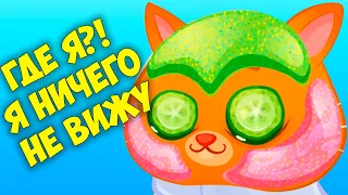 Мой виртуальный котик Бубу САЛОН КРАСОТЫ для котика Bubbu Игра #бубу на малышерин тв