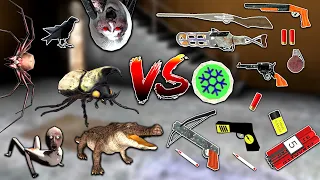 Granny All Pets Vs All Weapons (Granny All Chapters Pets)