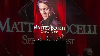 Andrea Bocelli - Fall on me, with Matteo, Madison Square Garden, NY 12/16/21