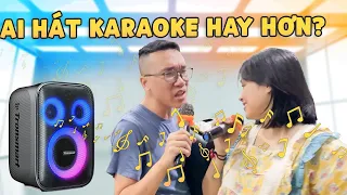 Vinh Xô | Toy và Cháo Thỏ ai hát Karaoke hay hơn? Test thử Tronsmart Halo 200