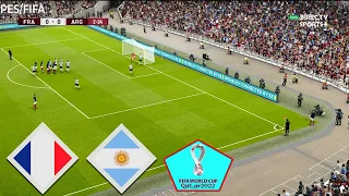 PES 2021 France vs Argentina - FIFA World Cup 2022 Qatar - Full Match All Goals HD - Gameplay PC