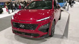 2022 Hyundai Kona N Line Walkaround and Interior Tour - Philly Auto Show