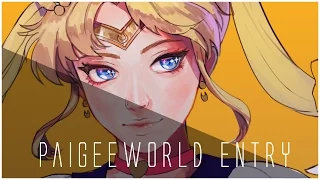 Paigeeworld Contest | Sailor Moon // GIMP SPEED PAINT