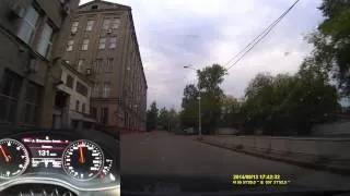 ЗА РУЛЕМ. Audi A6 C7 3.0 TFSI Acceleration 0-100 (ESP ON, No Launch Control)