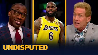 LeBron's 56 points leads Lakers to upset win vs. Warriors — Skip & Shannon | NBA | UNDISPUTED