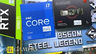 intel Core i7 11700F ASRock B560M STEEL LEGEND ZOTAC GAMING RTX3060Ti MONTECH RGB GAMING PC Build