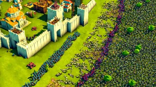 This Game Is Kingdoms and Castles 2.0 MIXED With They Are Billions! - Diplomacy Is Not An Option