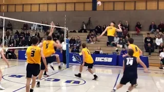 MEN's Volleyball UCSB vs Purdue 2020 NCAA