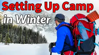 Tips for Camp Setup & Cooking | WINTER CAMPING |