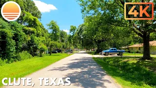 🇺🇸 [4K] Clute, Texas! 🚘 Drive with me through a Texas town.