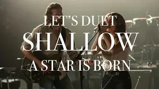 Sing with Me. Shallow Cover Bradley Cooper & Lady GaGa Karaoke w. Male Part Only